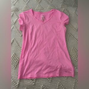 Danskin Pink Semi-Fitted Top